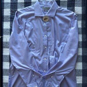 Perry Ellis Lavender Dress Shirt